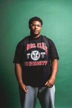 Load image into Gallery viewer, Angel Club University Crest Black