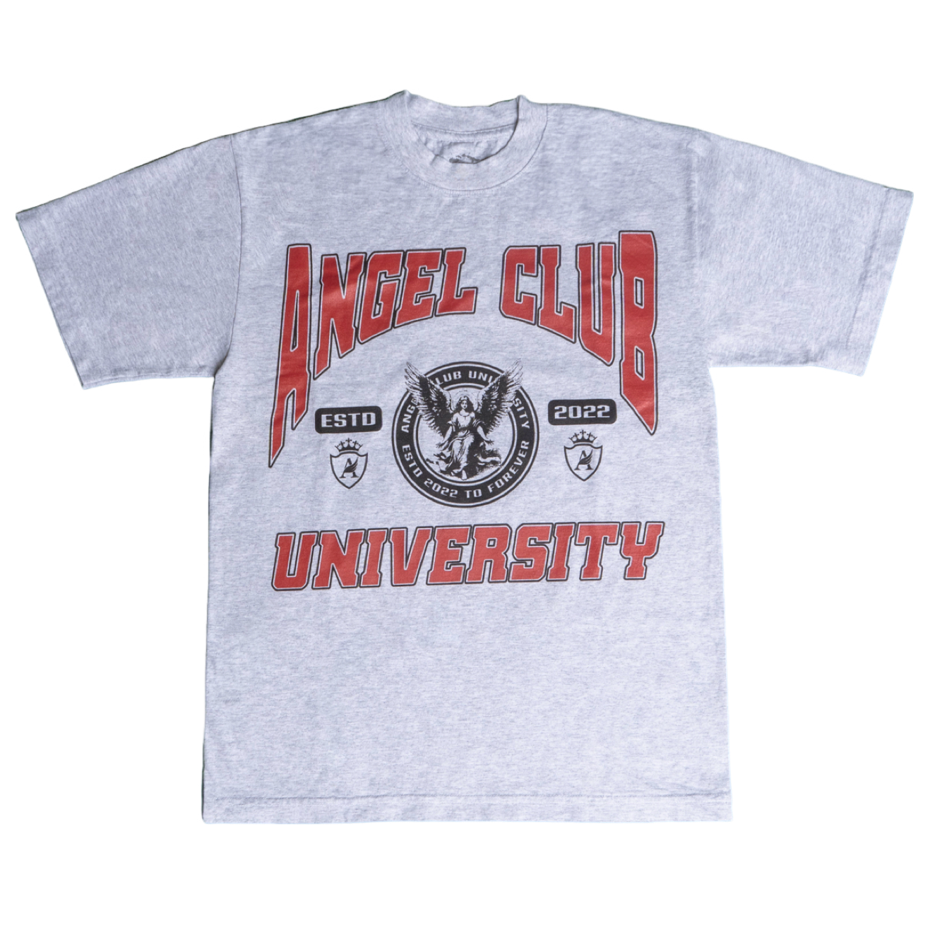 Angel Club University Crest Grey